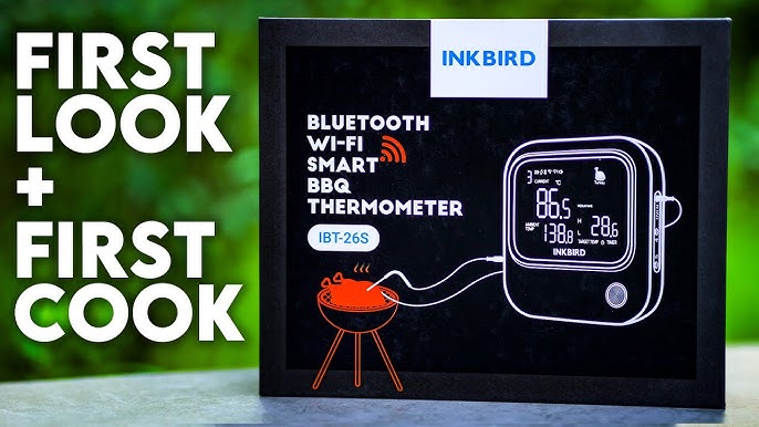 INKBIRD IBT 26S - Best Wireless Smart Meat Thermometer 