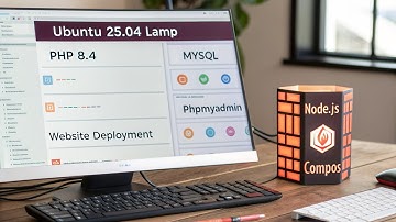 Ubuntu 25.04 LAMP Setup + Website Deployment (PHP 8.4, MySQL, phpMyAdmin, Node.js & Composer)