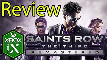 Saints Row The Third Remastered Xbox Series X Gameplay Review