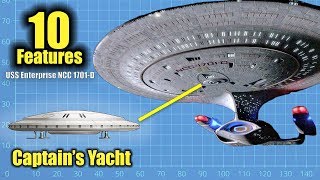 USS Enterprise: 10 Little Known Features (Star Trek The Next Generation)