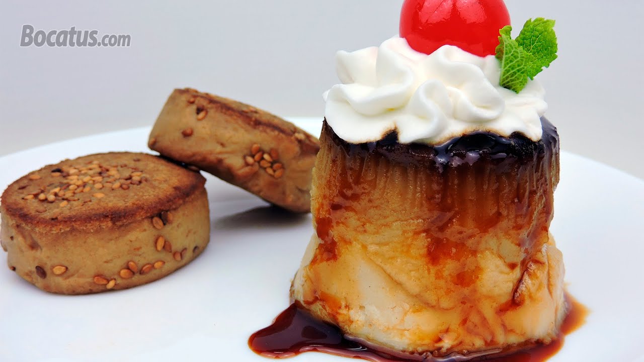 Flan de Mantecados (un postre fácil y rico)