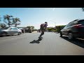 Scary 50 mph Longboarding Down Busy Street