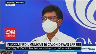 Menkominfo Umumkan 15 Calon Dewas LPP RRI