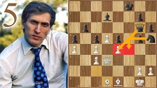 Celebration in The Swimming Pool | Spassky vs Fischer | (1972) | Game 5