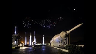 FRANCHISE FREEDOM drone art performance with Duran Duran for NASA's moon landing 50th | DRIFT