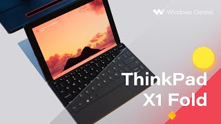 Lenovo ThinkPad X1 Fold First Look