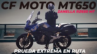 REVIEW  ZANELLA ? CF MOTO MT 650 , UNA BOMBA!