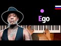 🇷🇺 Willy William - Ego (НА РУССКОМ) ● караоке | PIANO_KARAOKE ● ᴴᴰ + НОТЫ & MIDI