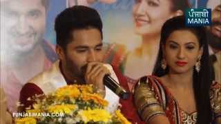 Jassi Gill, Gauhar Khan: Oh Yaara Ainvayi Ainvayi Lut Gaya Press Conference