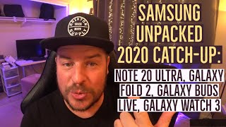 Samsung Unpacked 2020 Catch-Up: Note 20 Ultra, Galaxy Fold 2, Galaxy Buds Live | GTV Rewind 113