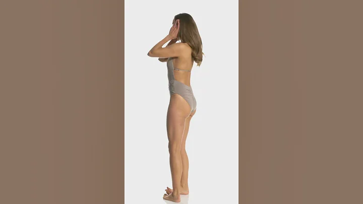 Trina Turk Studio Solid V-Plunge One Piece Swimsui...