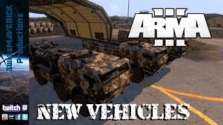 New Ground Vehicles - ARMA 3 [LiveStream]