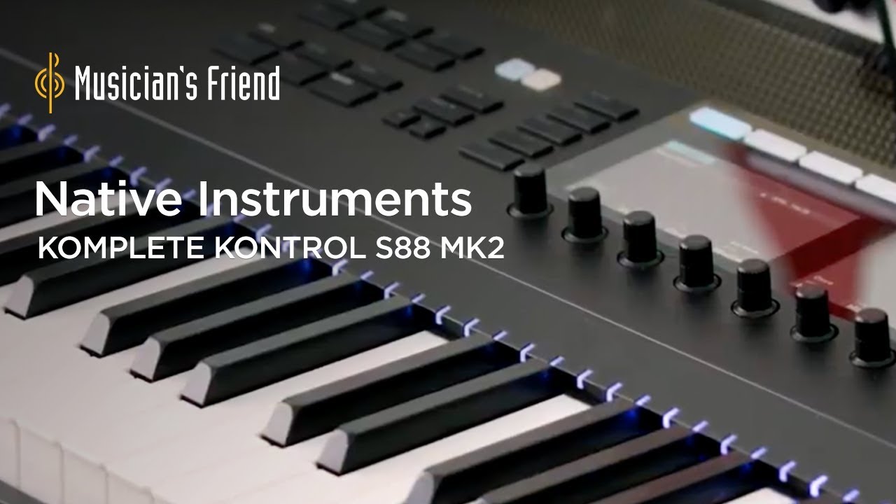 Native Instruments Komplete Kontrol S88 MK2-데모, 기능 및 사양