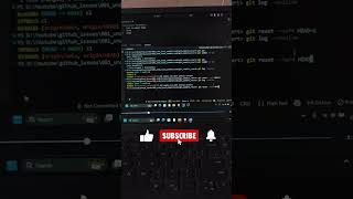 How do I undo the most recent local commits in Git #shorts #github
