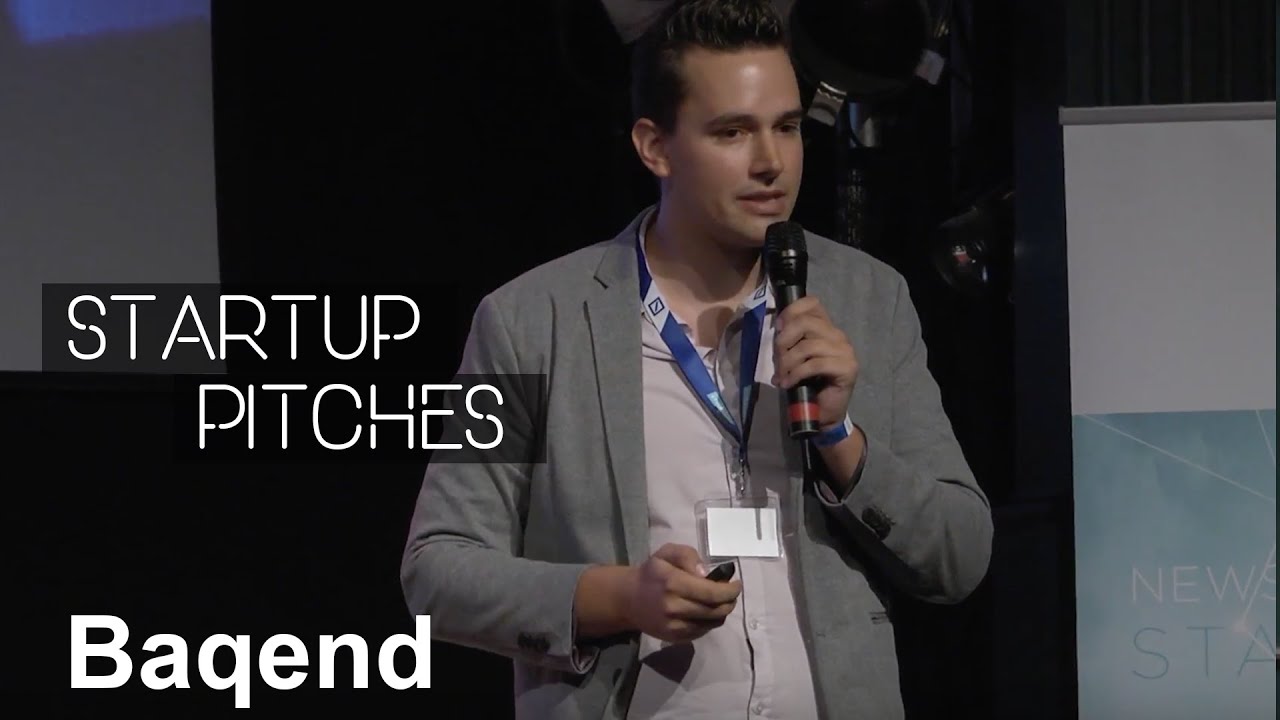 Baqend - Startup Pitch bei Startups @ Reeperbahn