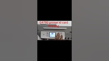 canon g4780 printer both side id printing #shortvideo #viralvideo #printer