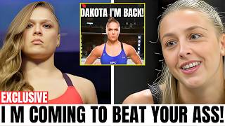 1 MINS AGO! Ronda Rousey SHOCKING Comeback Sends BRUTAL Warning to Dakota Ditcheva!.