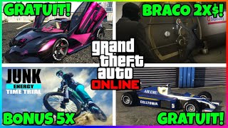 PROMO ET BONUS GTA ONLINE DE LA SEMAINE DU 21/5 & 3 NOUVE...