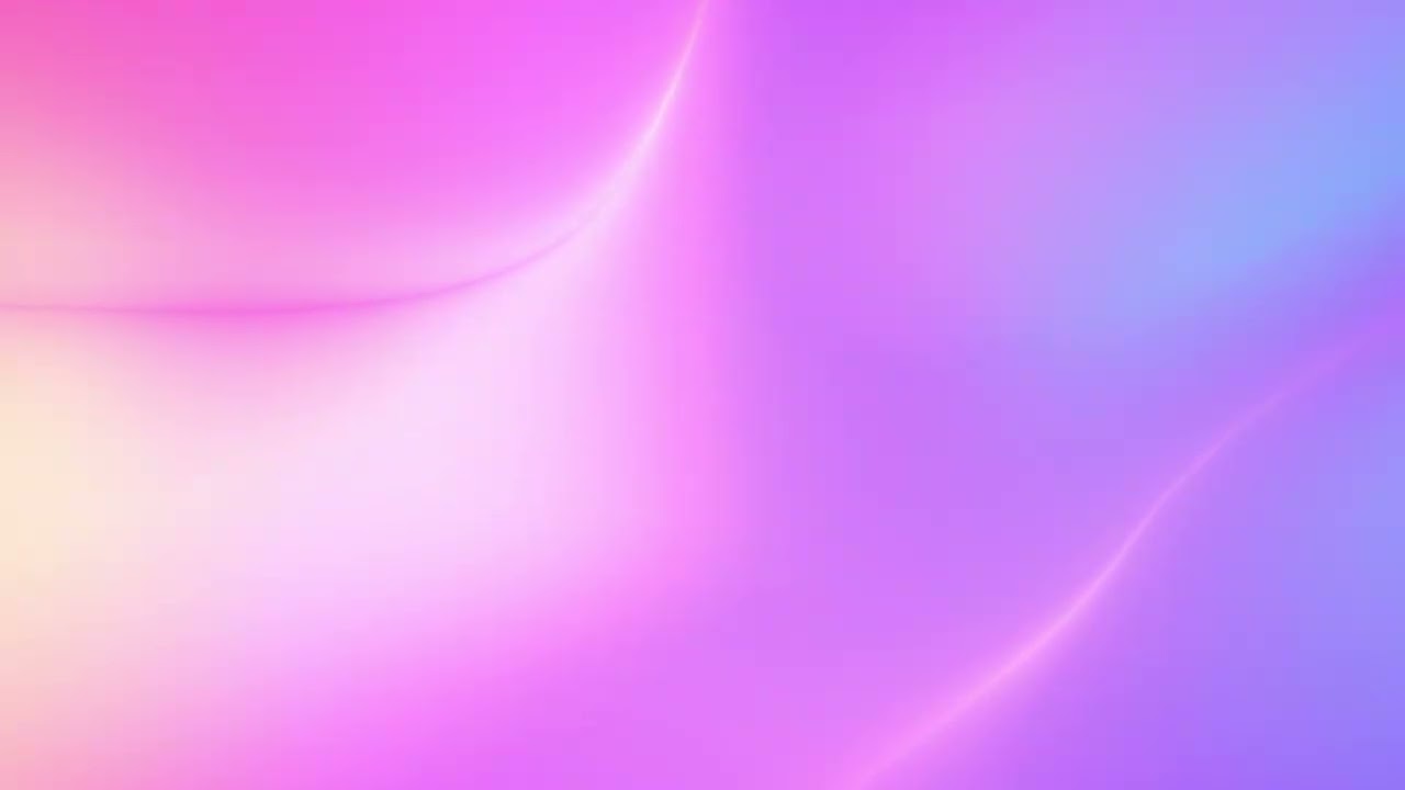 3 Hours No  Music • Soft Pink Aesthetic Gradient • Study Background • 4K