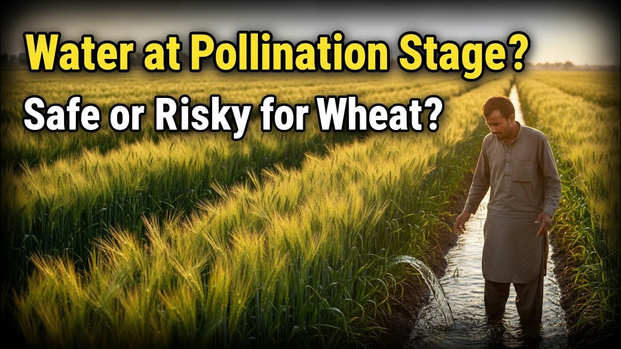 Can We Irrigate Wheat at Pollination Stage | Bilal Kanju Official 