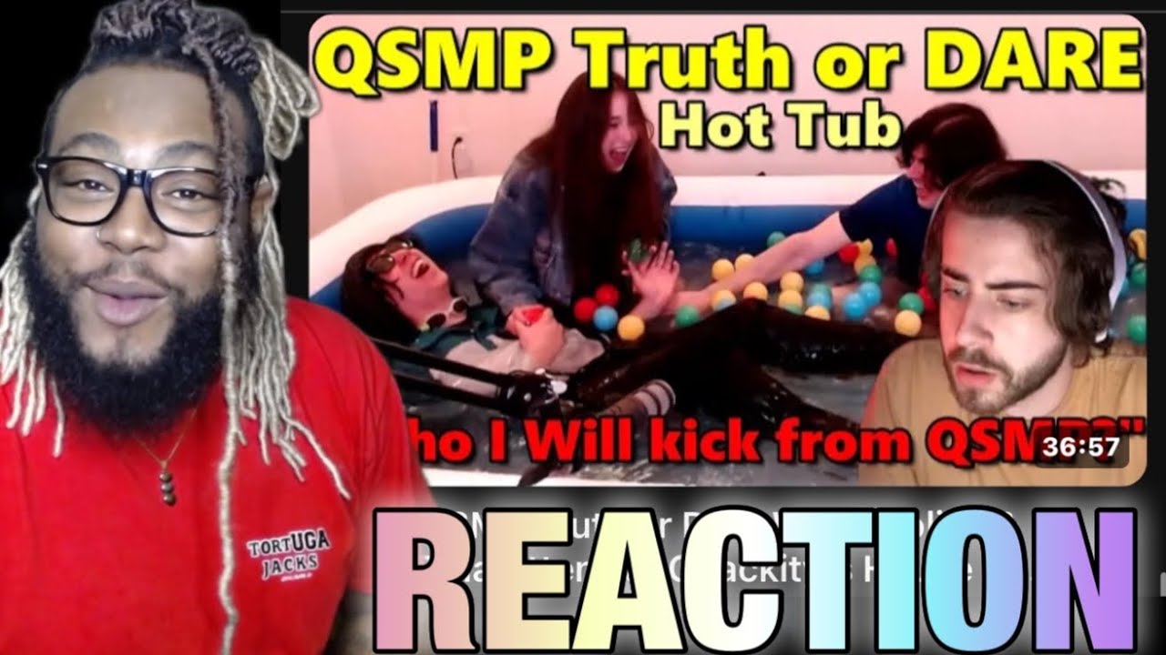 QSMP Truth or Dare With Foolish & TinaKittens at Quackity's House (Funniest Moments) | REACTION