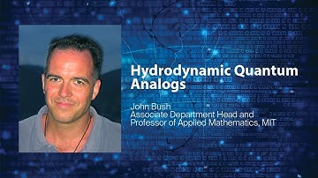 MIT on Chaos and Climate: Hydrodynamic Quantum Analogs