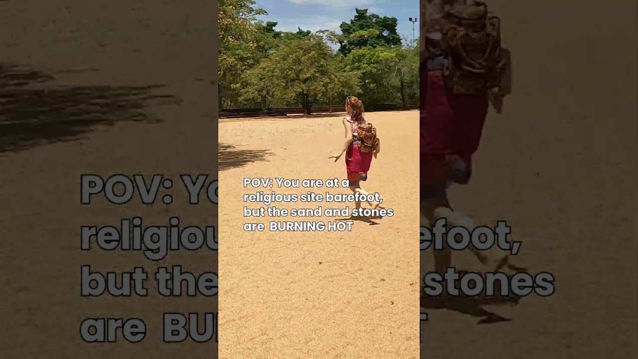 Visiting Temples in India and Sri Lanka Be Like ... 