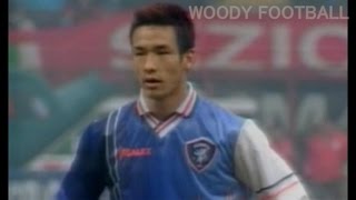 中田英寿 Gkの逆突くpk先駆者 遠藤より前にやっていた セリエa 1年目 1998 1999 Youtube