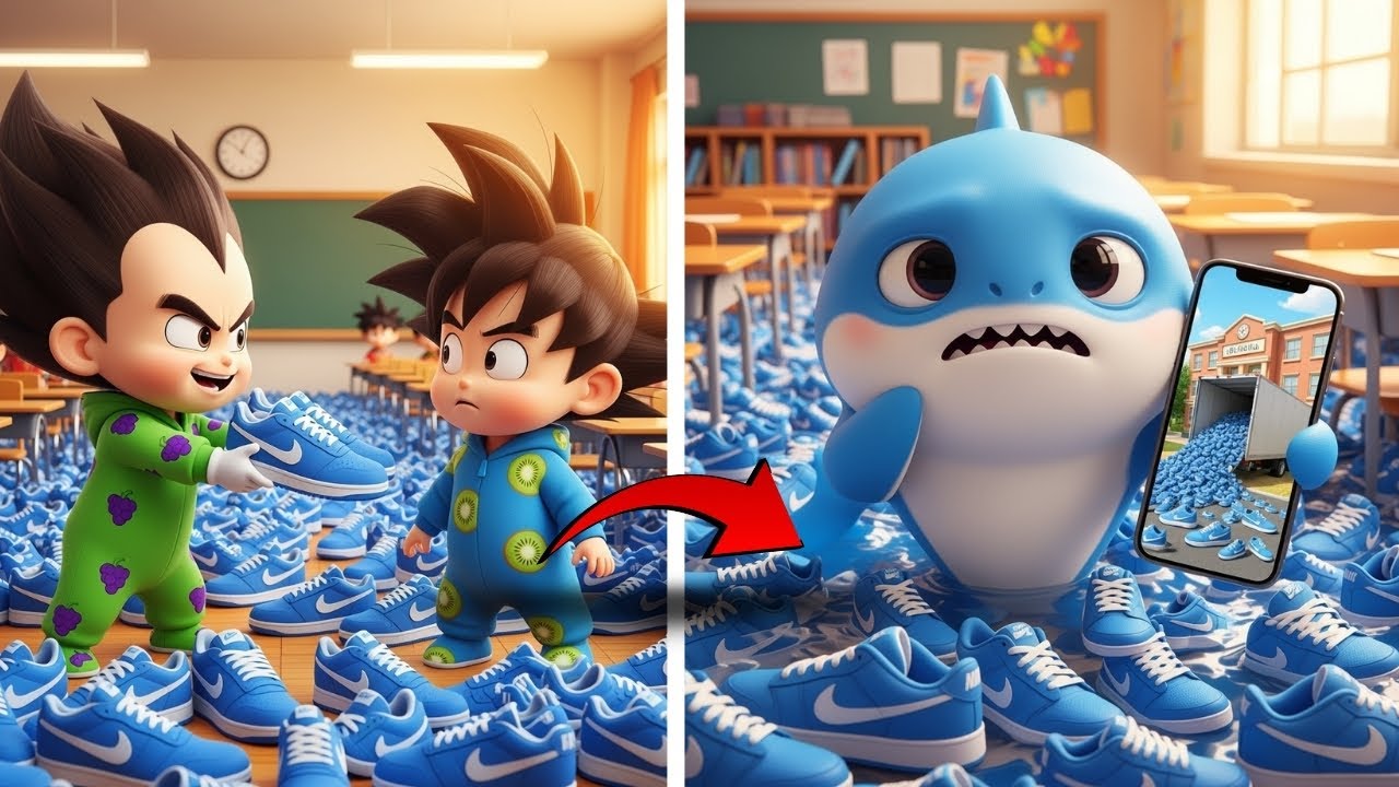 Goku y la Inundación de Tenis Azules! Compilación Completa! #2