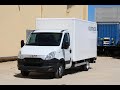 Iveco Daily 35C13 Caja rígida, Clima, Plataforma, Ruedas gemelas - 2014