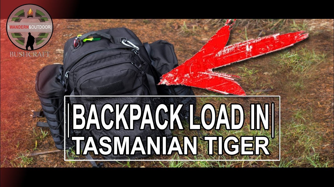 Rucksack Packen für einem Winter Overnighter - Tasmanian Tiger Trooper Pack