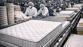 HOW MATTRESSES ARE MADE: What FOAM do VISCOELASTIC mattresses that RETURN to their original shape...