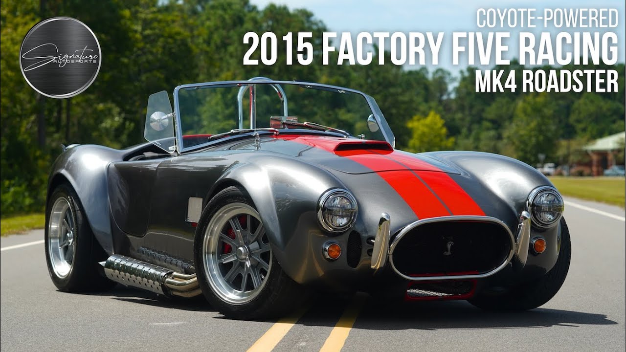 Coyote-Powered Factory Five Racing Mk4 Roadster - YouTube
