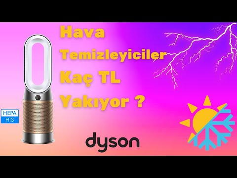 Hava Temizleyiciler Ne Kadar Elektrik Harcıyor ? / Dyson Hava Temizleyici Ne Kadar Elektrik Harcıyor