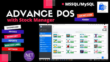 Point of Sale with Stock Manager | ASP.NET Core | EF Core | .NET Core 6.0