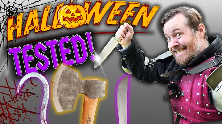We TESTED HORROR Slasher Weapons, the results were SHOCKING!