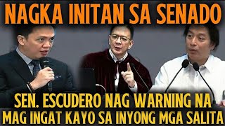 SEN ALLAN NAG WARNING PA ALALA LANG MAG INGAT SA PAG PILI NG MGA SALITA #vpsaraduterte #impeachment