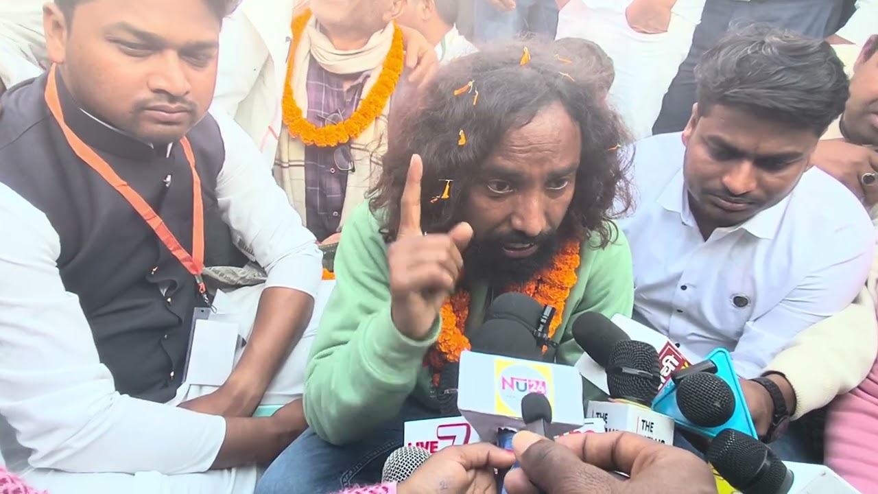 छात्र अधिकार पदयात्रा रांची में नेता देवेंद्र नाथ महतो 