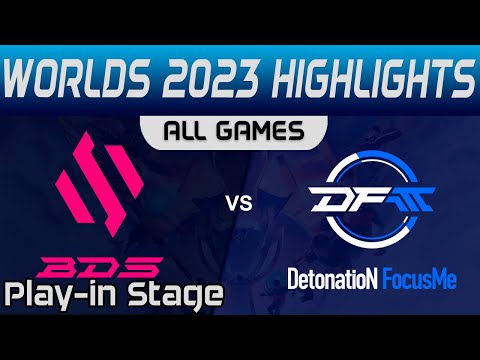BDS vs DFM Highlights ALL GAMES Worlds Play in Stage 2023 Team BDS vs DetonatioN FM by Onivia