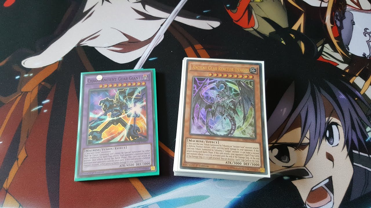 Yugioh: Awesome Ancient Gear Deck Profile October 2017