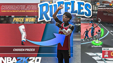 I WON THE LAST RUFFLES IN NBA 2K20! BEST SHARPSHOOTING FACILITATOR BUILD AND JUMPSHOT 🔥