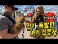 아기 진돗개가 미국 재래시장에 가면 생기는 일 ㅋㅋ - YouTube