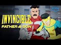Invincible and Omni-Man Throughout Seasons 1-2 | Invincible | Prime Video