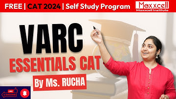 CAT VARC | VARC Important for CAT | CAT 2024 self study with Maxxcell#cat2024#catstudy