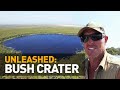 Dangerous overland journey to this mysterious crocfilled crater australia