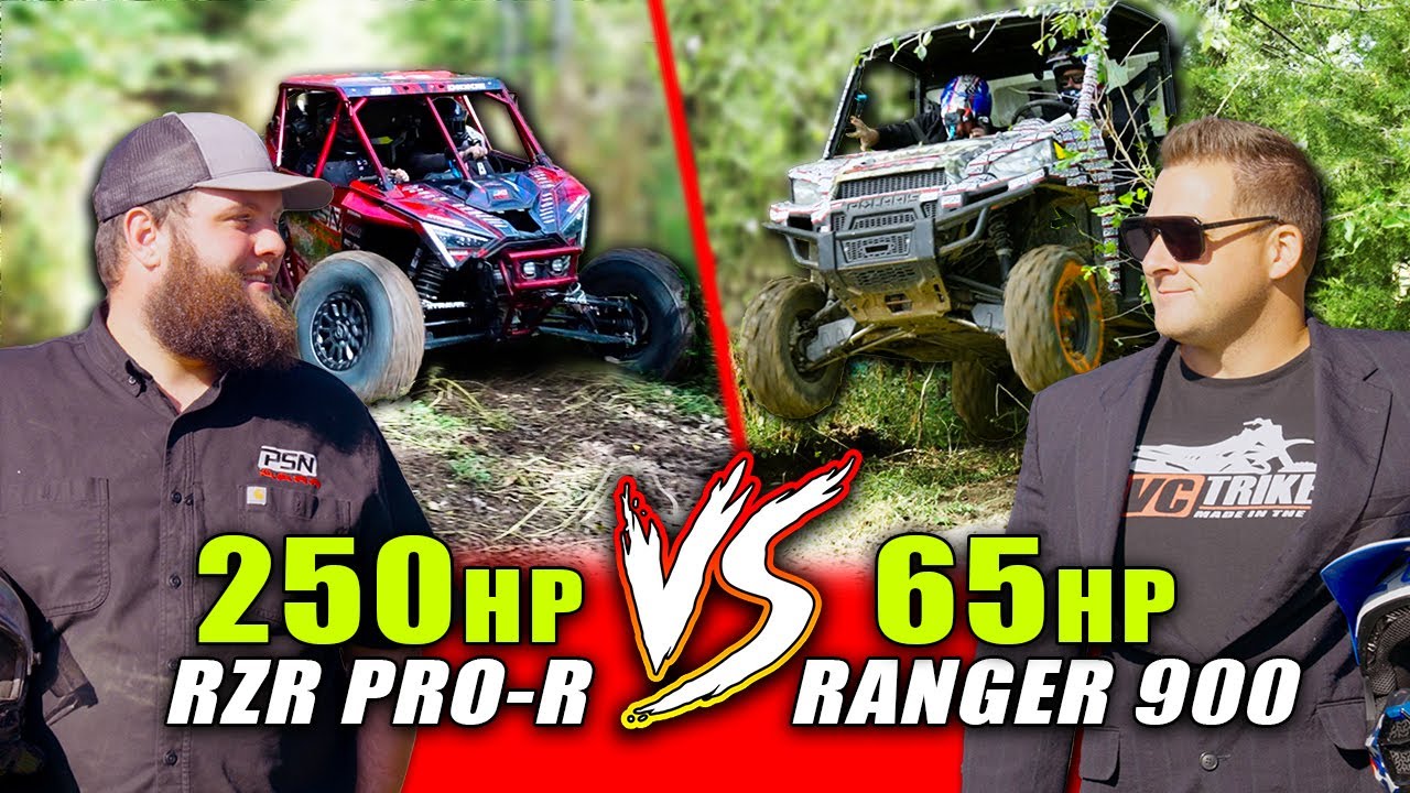 We Raced a Ranger 900 from the Farm against a Brand New Polaris RZR Pro ...