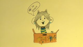 SPEED ART: Temmie from Undertale!