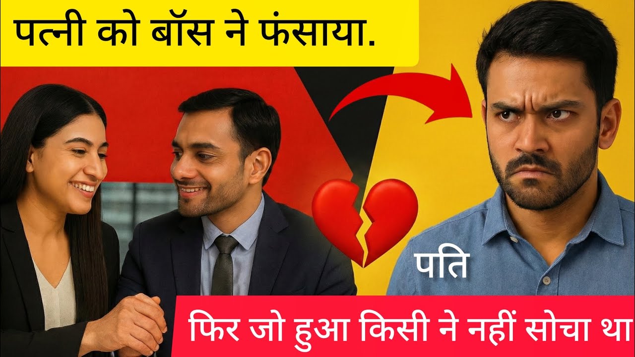 पत्नी को बॉस ने फंसाया.  फिर जो हुआ किसी ने नहीं सोचा था