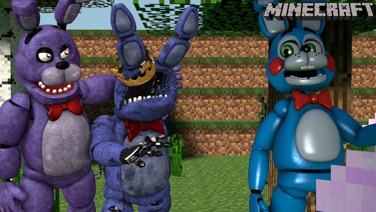 FNaF Universe and Fazbear Fanverse Mod (1.19.2, 1.18.2) - Horror Monsters 