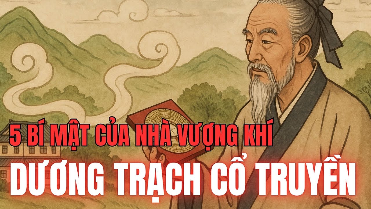 Dương Trạch Cổ Truyền – 5 Bí Mật Của Nhà Vượng Khí | Phong Thủy Cổ Xưa